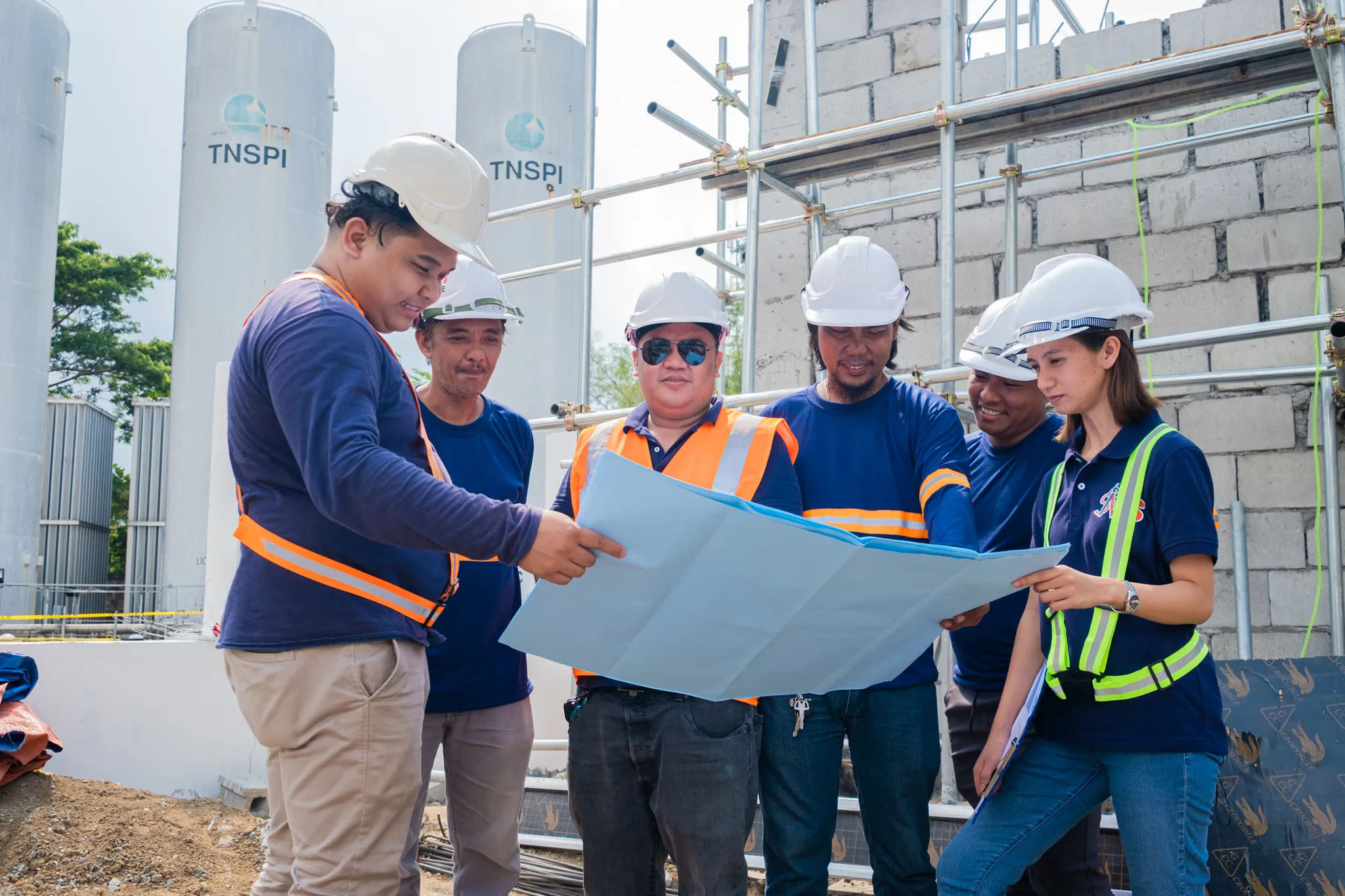 SBStruc team on site